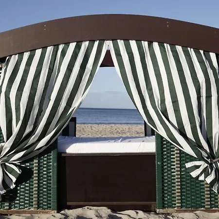 Schlafstrandkorb Lindequist Campingplatz